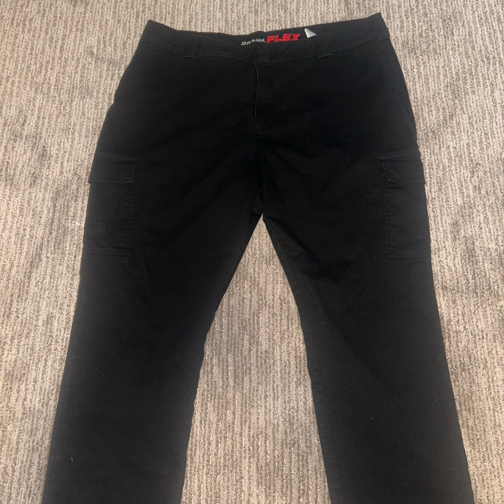 Dickies Men's Cargo Pants in Black